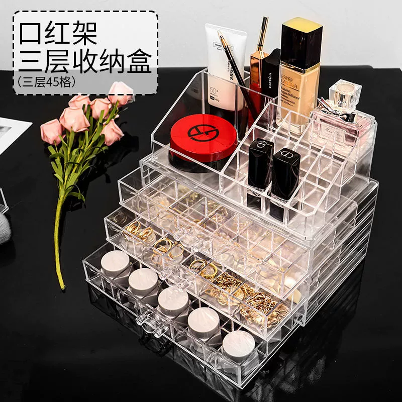 Лак для ногтей, organizer essential oil косметический, столовые серьги, помада, декор ногтей, украшения, акриловая коробка для хранения