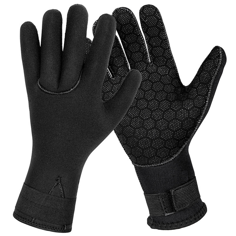 Professional Diving Gloves, Warm Winter Swimming, Non-Slip, Cold-Proof and Stab-Proof Swimming and Snorkeling Source Factory Zeya Outdoor Sports