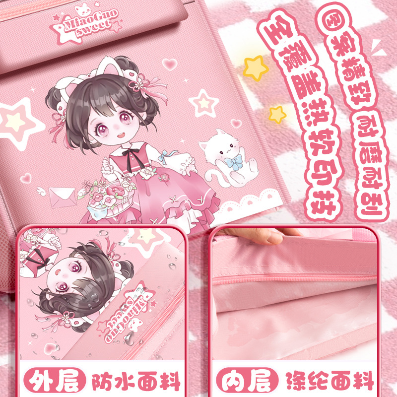 Bolso de mano, bolso de tutoría, bolso de tutoría para estudiantes de escuela primaria, bolso de tutoría para niñas, bolso para libros, niño, estudiantes de secundaria, niños