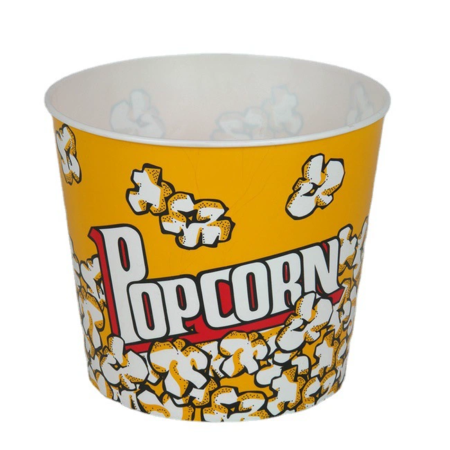 Настраиваемое пластиковое ведро для попкорна 1-7 л, пластиковый контейнер для пищевых продуктов