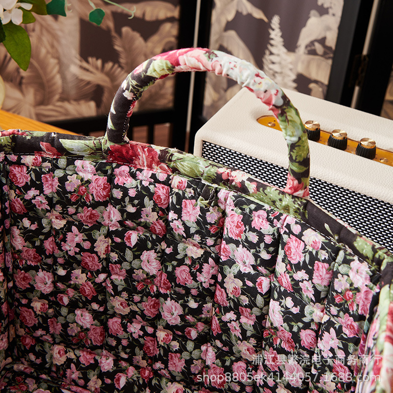 対外貿易輸出家庭布芸収納バスケット韓国式田園風携帯下着雑物整理枠機洗濯収納バスケット