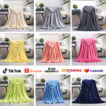 纯色 法莱绒毛毯 珊瑚绒宠物毯跨境法兰绒毛毯礼品绒午睡毯批发