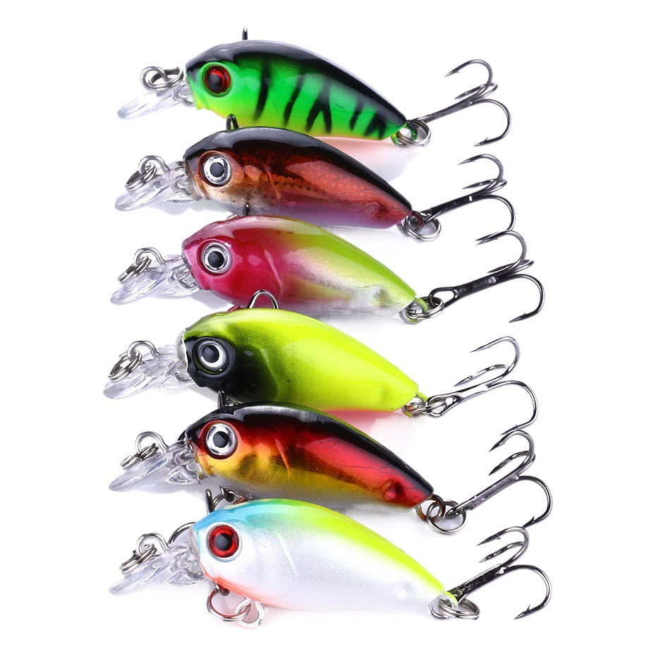 Миниатюрная маленькая Толстая каменная приманка Luya 4,5 см 4G миниатюрная приманка плавающая приманка Luya мини поддельная приманка оптом