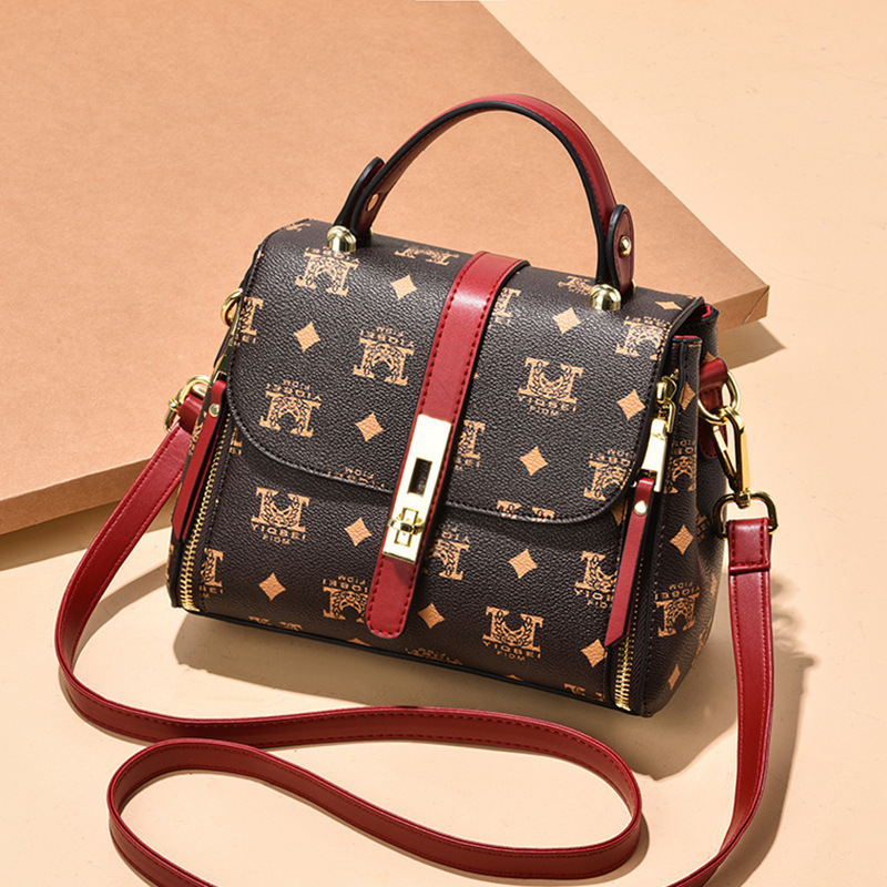 Bag Women's Bag 2021 New Fashion Printed Small Bag Casual All-match Crossbody Bag Women's Fashion Shoulder Bag