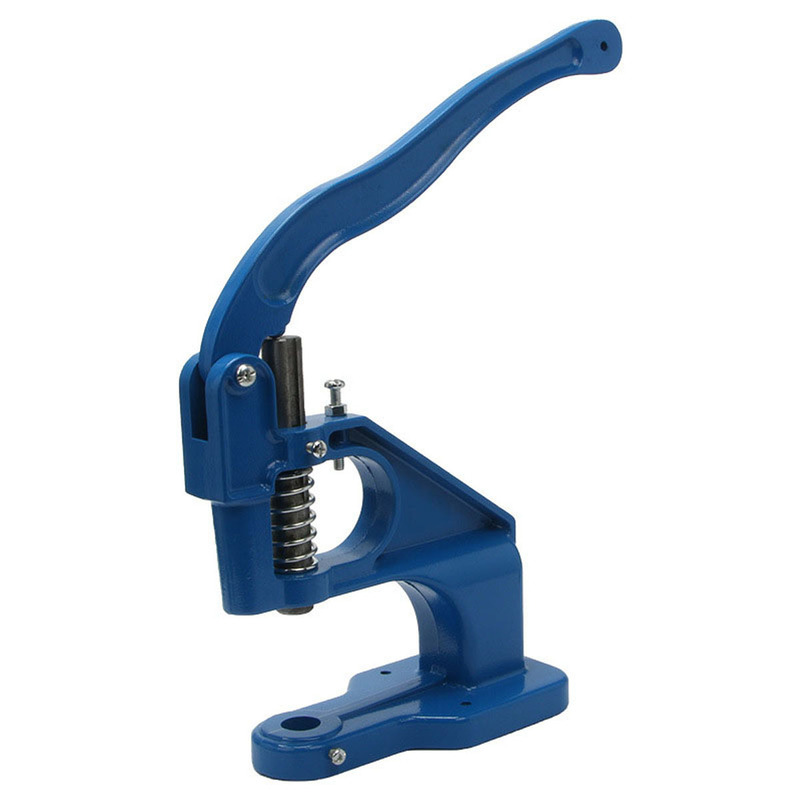 Factory Direct Supply Aluminum Blue Hand Press Machine Snap Rivet Pearl Button Eyelet Installation Manual Installation Tool