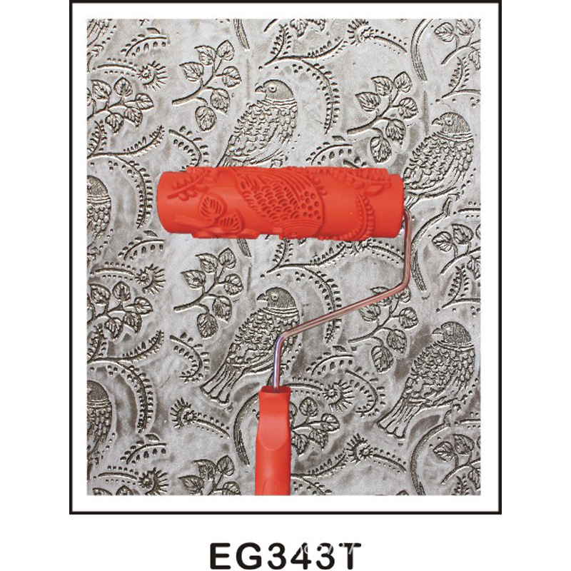 7inch Embossing Roller Texture Wall Tool Rubber Texture Art Paint Coating Printing Roller Brush Art Texture 7inch Embossing Roller Texture Wall Tool Rubber Texture Art Paint Coating Printing Roller Brush Art Texture