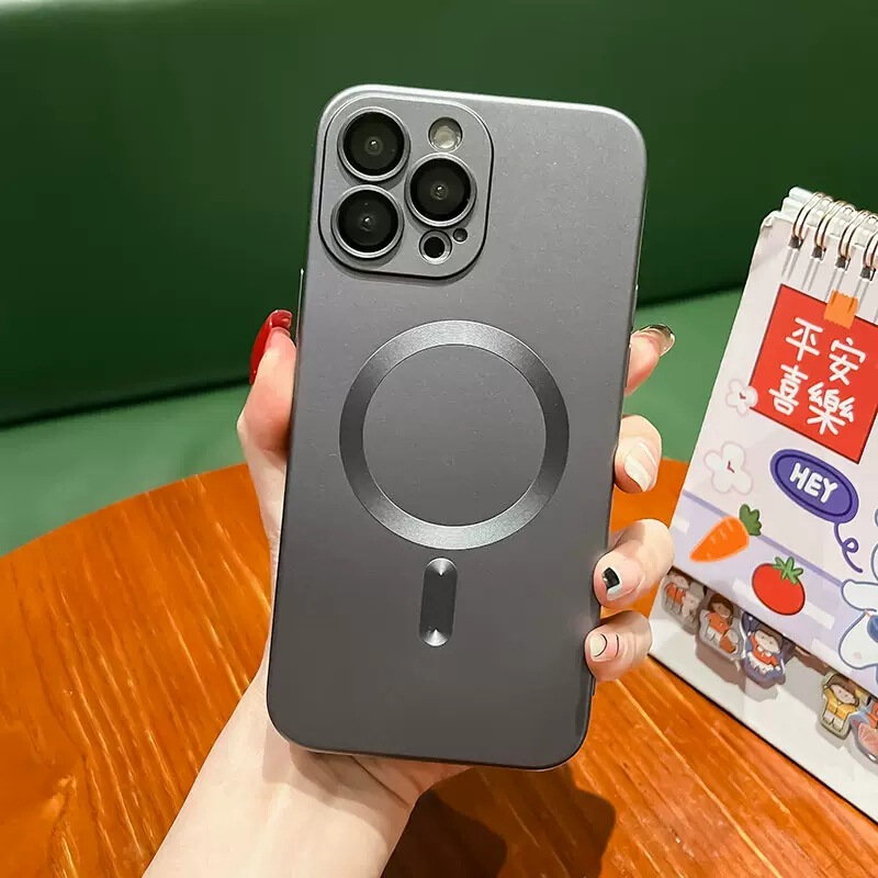 Apple 17 磁気吸着式スマホケース マットシリコン 15promax 全面保護 iPhone16 保護ケース 14 新型|undefined