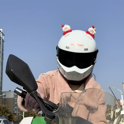 Motuoche – Helmet Decoration Santa Auto Parts and Accessories