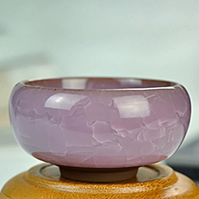 Чайная чашка (Tao Porcelain Eight) из фарфора с ледяной трещиноватой глазурью, простая элегантная, 7 цветов