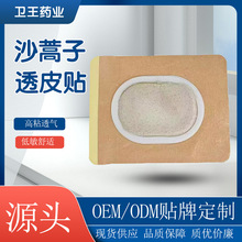 沙蒿子透皮贴剂穴位透皮贴低敏透气无纺布膏贴沙蒿子透皮贴