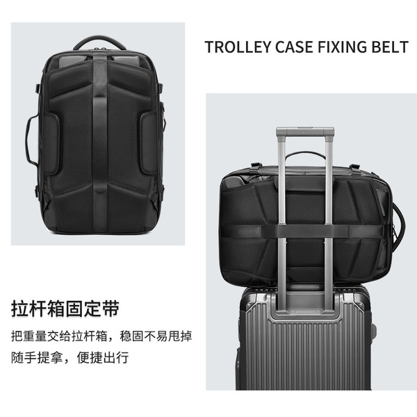 Capacious backpack