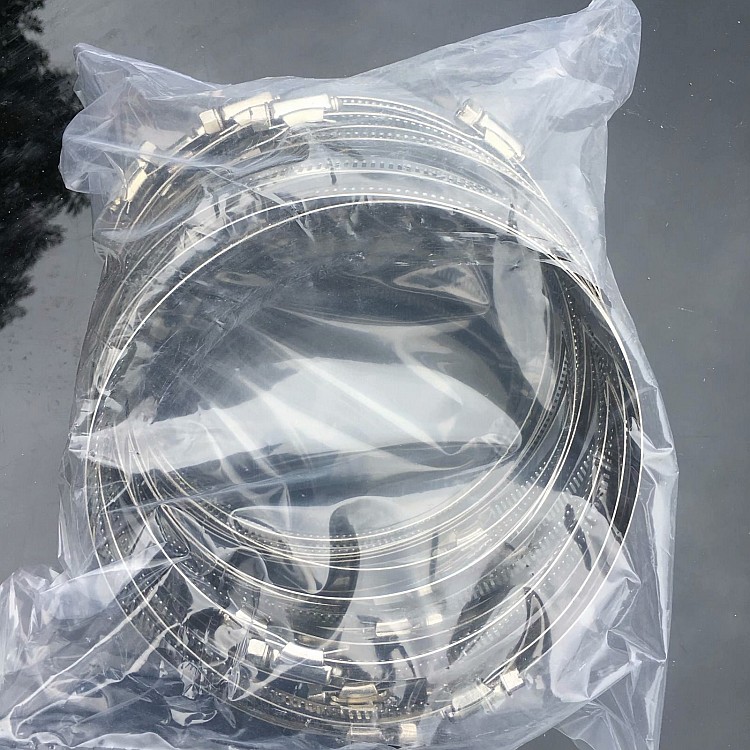 Acero inoxidable manguera abrazadera abrazadera abrazadera abrazadera de tubería de gas abrazadera de tubería de pulgada abrazadera llave abrazadera de tubería de agua