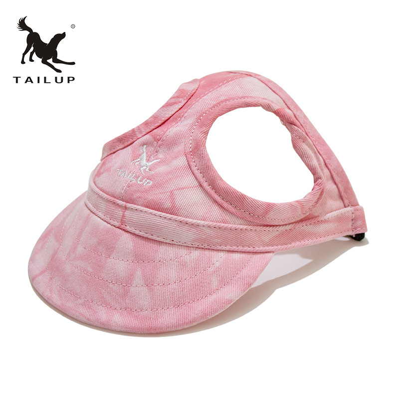 Hausdéieren Grouss Mëttel a Kleng Hënn Kazen Sonneschutz Ouere Welpen Entenzongen Baseballkappen Kappbedeckung Accessoiren_voghion.com