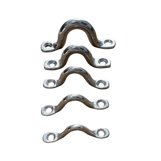 Stainless steel camel back 304 hump yacht bow handle buckle nail U-shaped saddle rope buckle marine 316