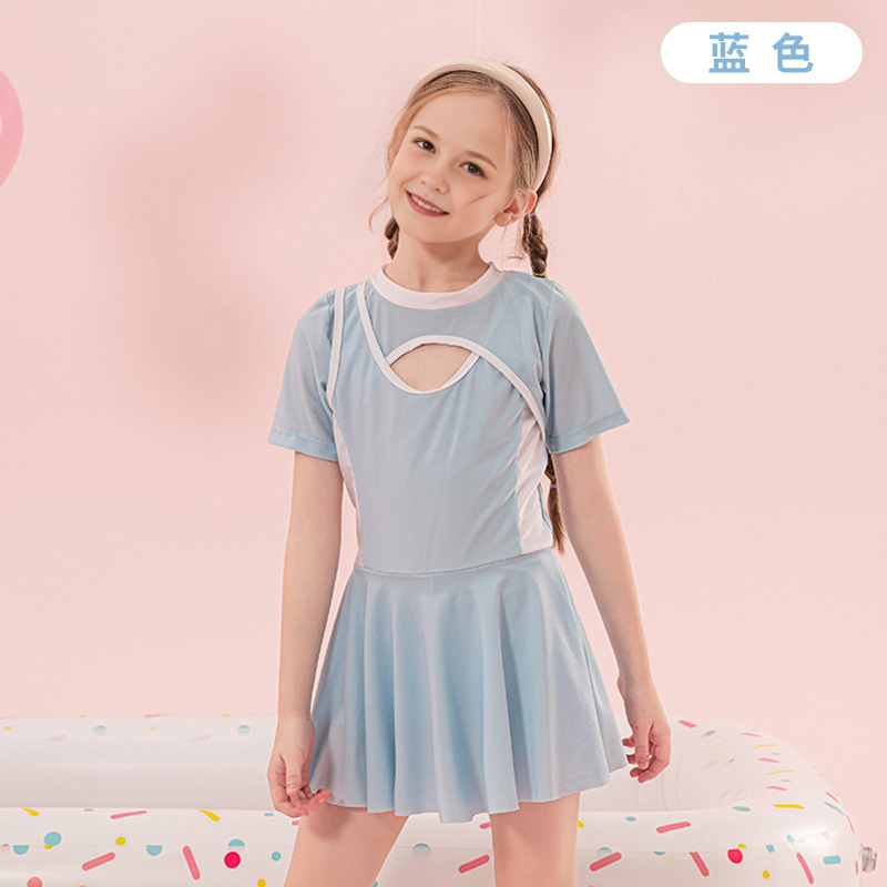 [Código roto, color roto, 50% de descuento en liquidación y fugas] Traje de baño para niños, traje de baño lindo dividido en una pieza para niñas