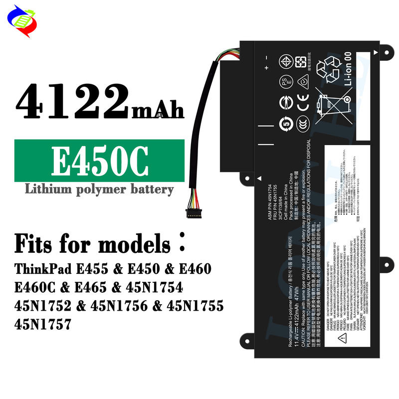 For Lenovo ThinkPad E455/E450/E460/E460C/E465 Laptop Battery E450C For Lenovo ThinkPad E455/E450/E460/E460C/E465 Laptop Battery E450C