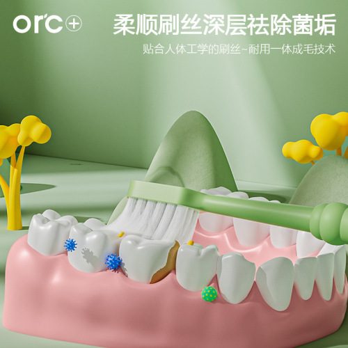 Duck Bill Toothbrush for Children 3-12 Years Old, Infant Baby Tooth Protection Soft bristle toothbrush for students, manual cartoon toothbrush, wholesale