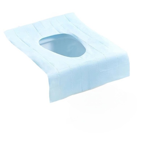 Disposable toilet seat cover self-adhesive no removal cushion for postpartum travel hotel full coverage large waterproof toilet seat cover