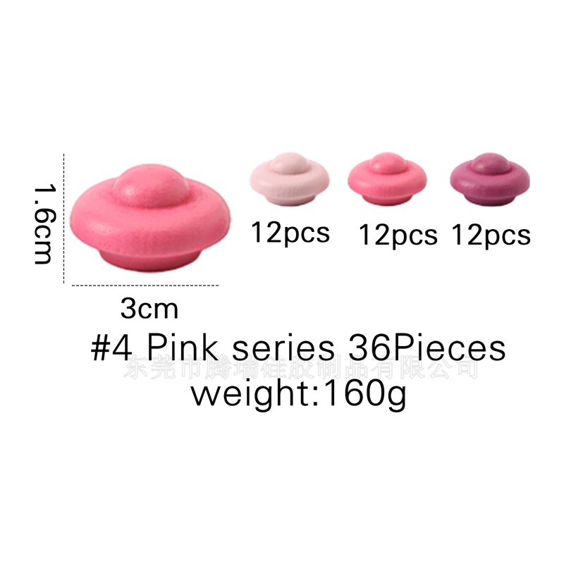 Nordic ins estilo cambiante del arco iris Bloques de Construcción Para Niños jengle pila de música juguetes educativos de educación temprana Montessori material didáctico