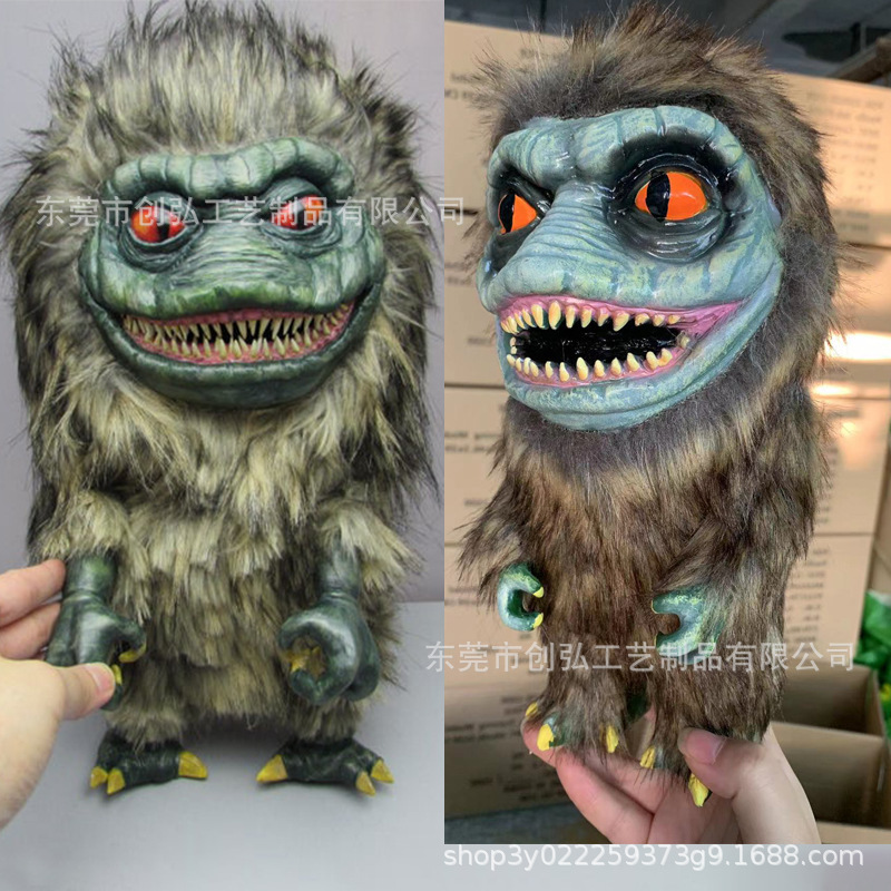 Cross-border hot sale Critters Prop Doll plush Doll alien horror fangs horror Doll ornaments