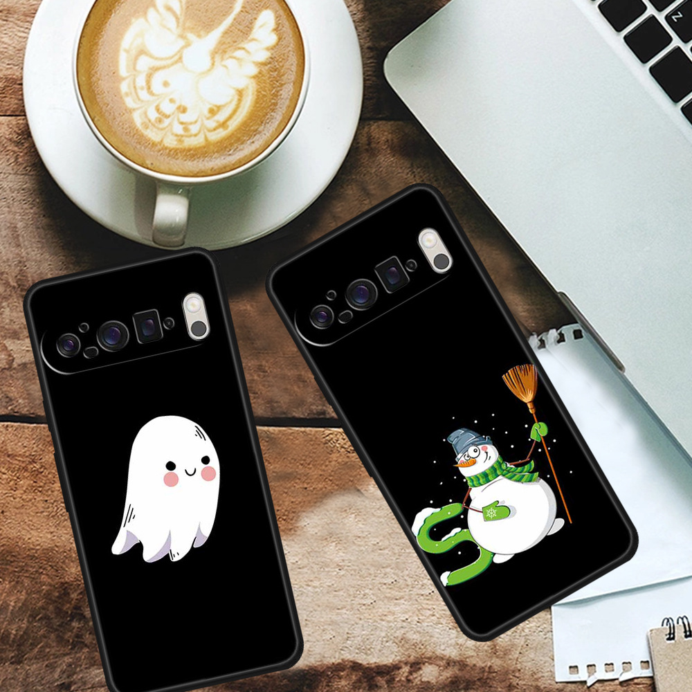 Suitable for Google Pixel 9 Pro 5G mobile phone case, personalized simple black tpu soft case cross-border wholesale
