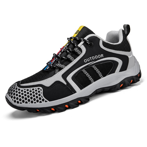 Spring and summer new outdoor hiking shoes, men's sneakers, waterproof, non-slip and wear-resistant professional hiking shoes, hiking shoes