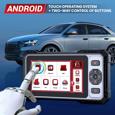 Ancel Fx6100 Car Full System Diagnostic Instrument 15 Maintenance Reset Action Test Tools Multi-Language