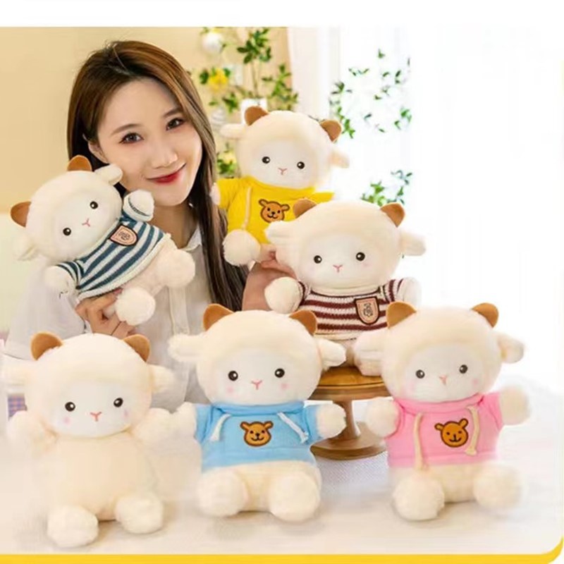 Juguetes de peluche lindos muñecas de frutas almohada muñeca agarra muñeca boda tira muñeca de tela muñeca estand juguetes regalos