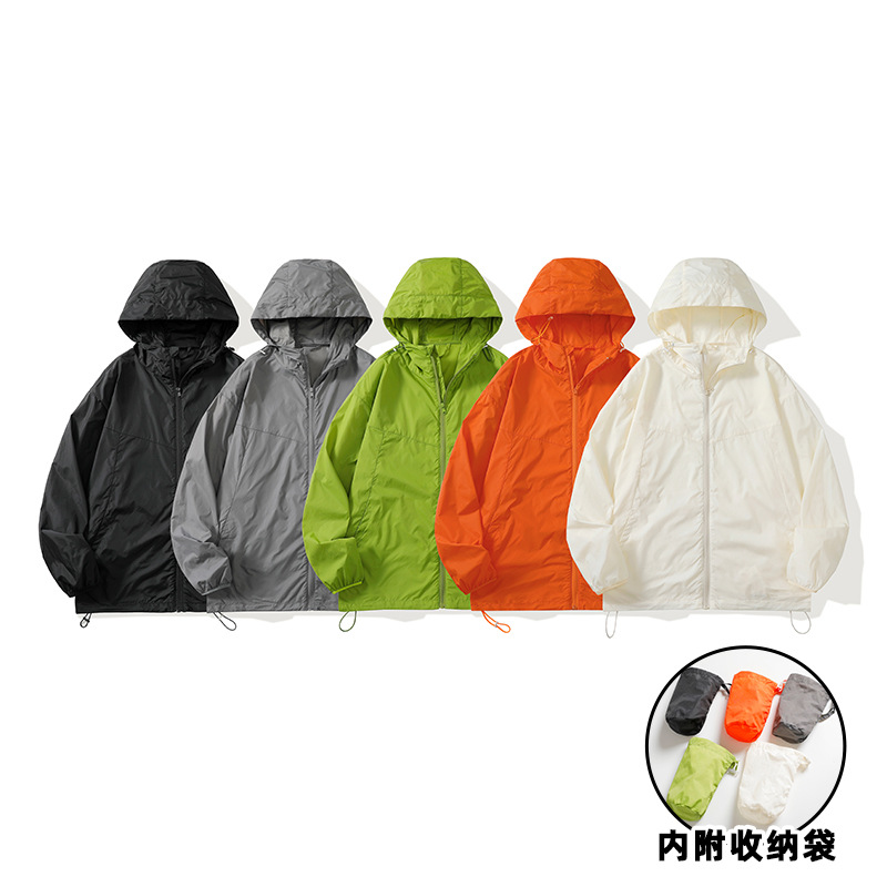 선스크린 의류 남성 여름 야외 경량 UV 보호 커플 패션 홍콩 스타일 선 스크린 의류 여성 외투 느슨한 코트