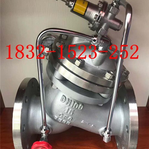 YX741X-10/16P不锈钢先导可调式减压稳压阀 水系统减压阀DN80