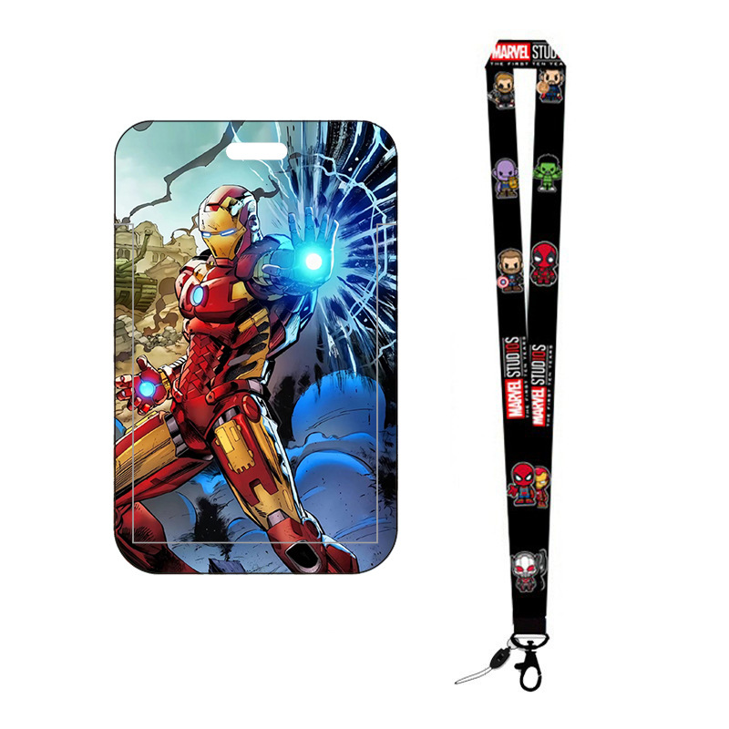 Creativo serie Marvel tarjeta Tarjeta de dibujos animados tarjeta del campus estudiante acceso control Metro Bus tarjeta titular puede ser ordenado