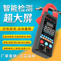メーカー直販の新型大画面クランプ形マルチメーター多機能全自動知能防焼電流計クランプ形時計