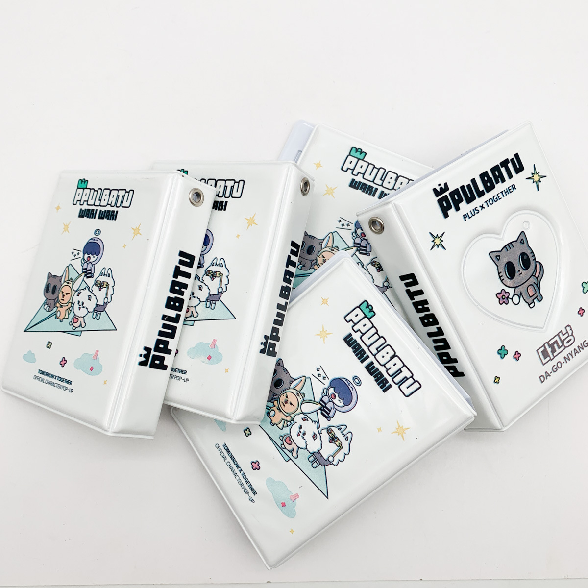 (2개) TXT 뿌뿌바뚜 최수빈 최연준 최보규 강태현 공식 주변 포토카드 수납 카드북