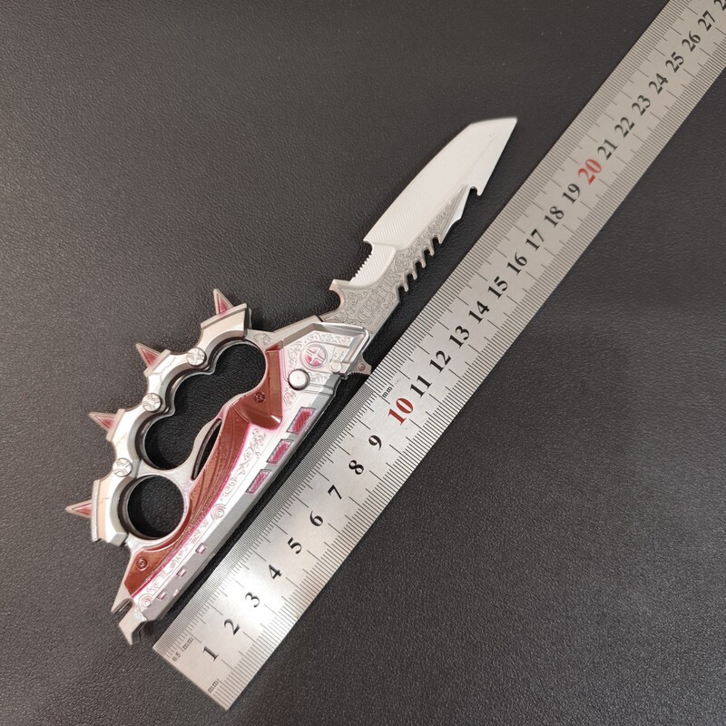 Delta Force Merchandise: 26cm Bouncing Creed Legends Melee Weapon Toy Metal Model Game Merchandise Delta Force Merchandise: 26cm Bouncing Creed Legends Melee Weapon Toy Metal Model Game Merchandise