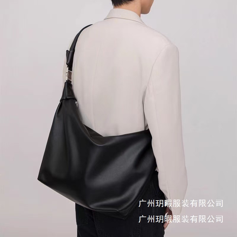 森系高颜值横版圆筒潮款外新百搭时尚托特包斜挎包单批发