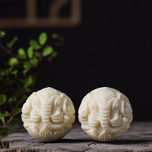 象牙果吉象手部按摩球貔貅球龙凤保健球龙凤呈祥好运连连随身盘玩