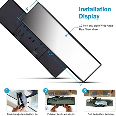 Reversing Auxiliary Mirror, Cross-Border, Large field of view rear view auxiliary mirror