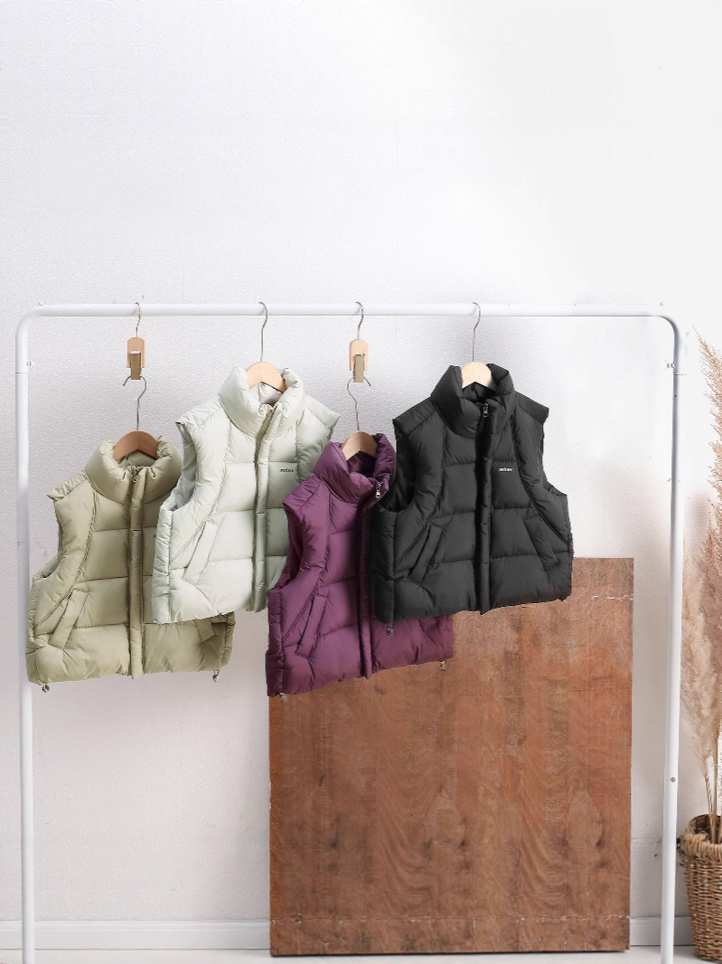 Niños chaleco de algodón otoño invierno engrosado chaleco caliente para niños niños niñas ropa de algodón engrosada caliente
