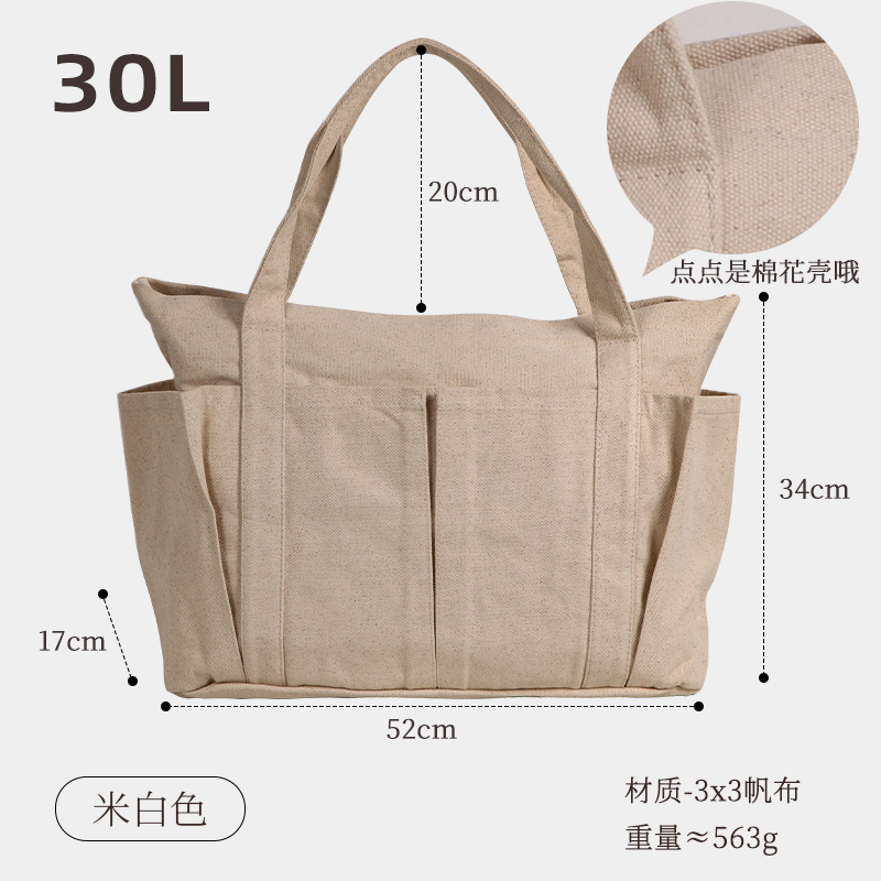 Tela casual bolsa de tela bolsa de viaje bolso de lona de color sólido simple gran capacidad deportes fitness bolso bolsa