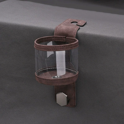 Car cup holder/beverage holder Multifunctional Car Interior Organizer, Hook - water-cup-holder-single-hook-brown-factory-direct-salesdropshippinglabeling-and-warehousing
