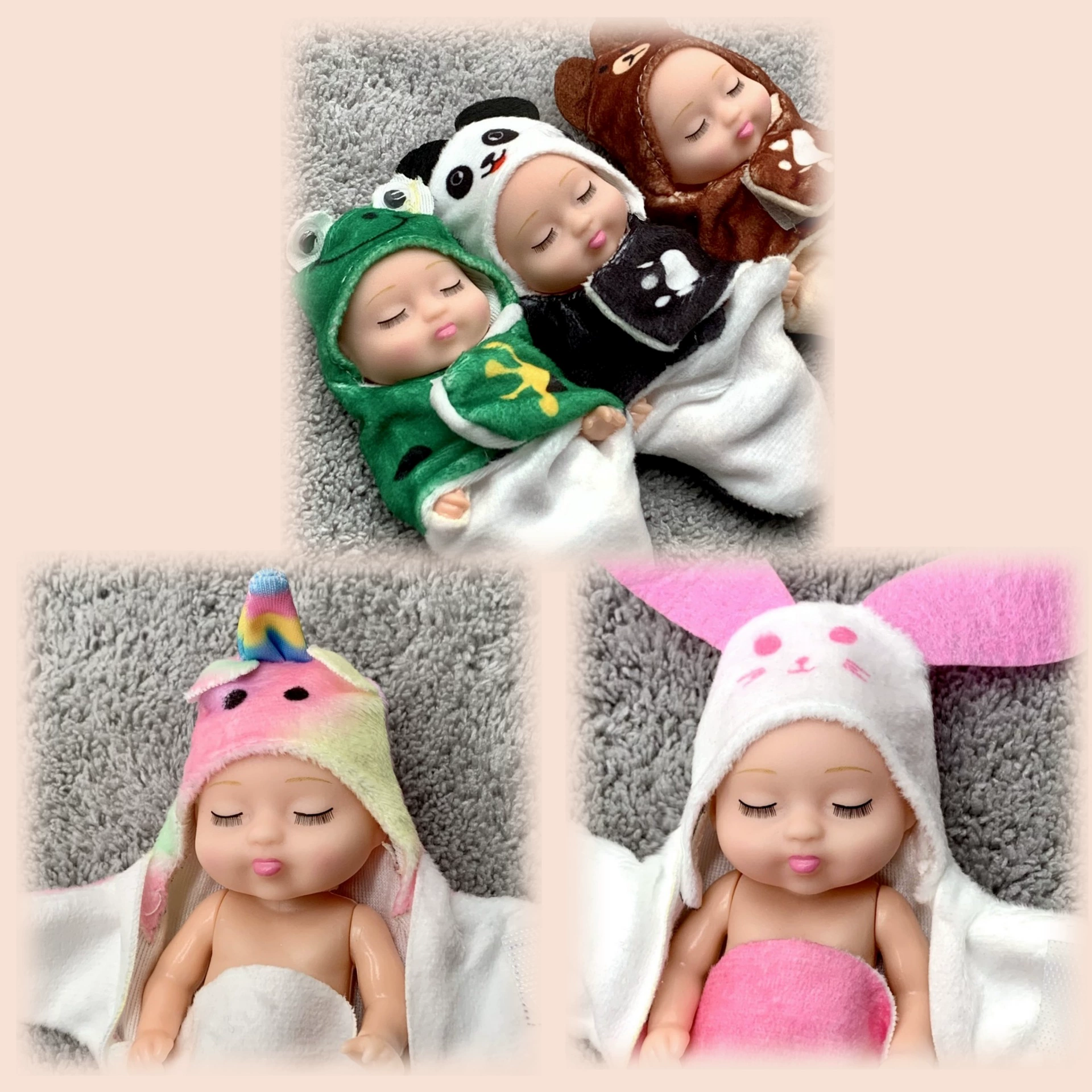 Маленькая игрушка, кукла реборн, подарочная коробка, набор, 4 дюйма