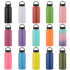 Large-capacity best-selling in Europe and America 304 stainless steel inner pot thermos bottle sports water bottle outdoor portable