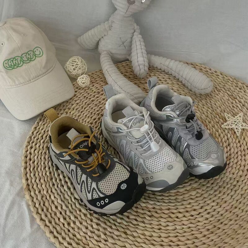 Boys' Spring Trendy Mango-Toe Sneakers 2026 Children's Hiking Shoes Soft-Soled Dad Shoes Girls' Casual Shoes Boys' Spring Trendy Mango-Toe Sneakers 2026 Children's Hiking Shoes Soft-Soled Dad Shoes Girls' Casual Shoes