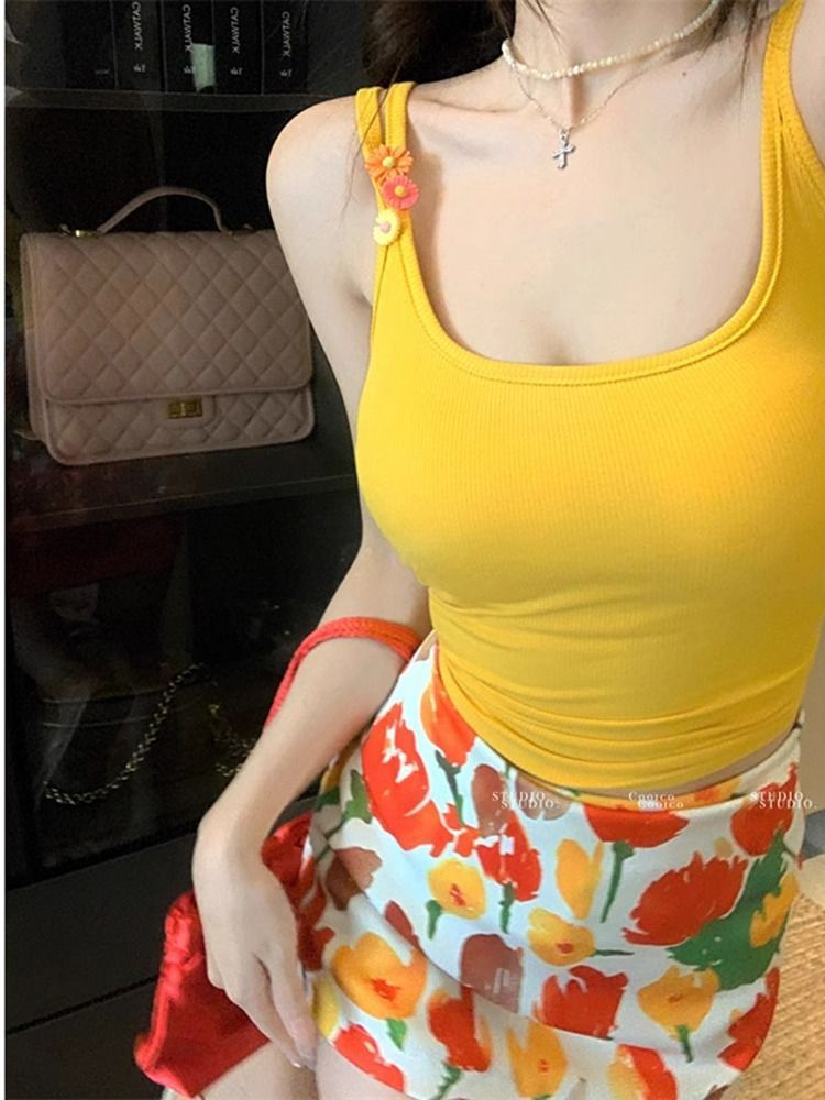 오렌지 스커트