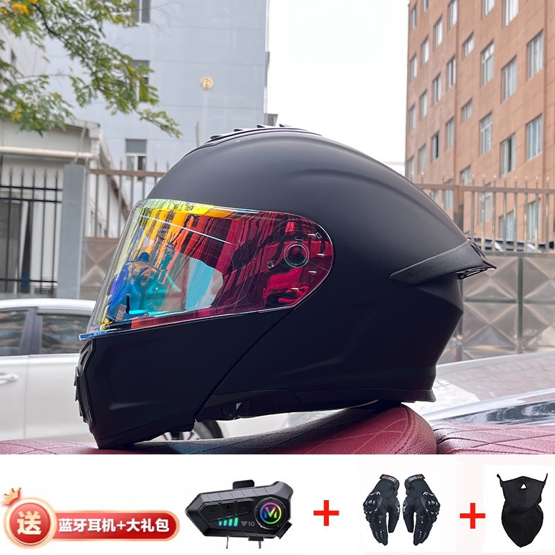 매트 블랙 + 팬텀 레드 + Y10 외부 블루투스