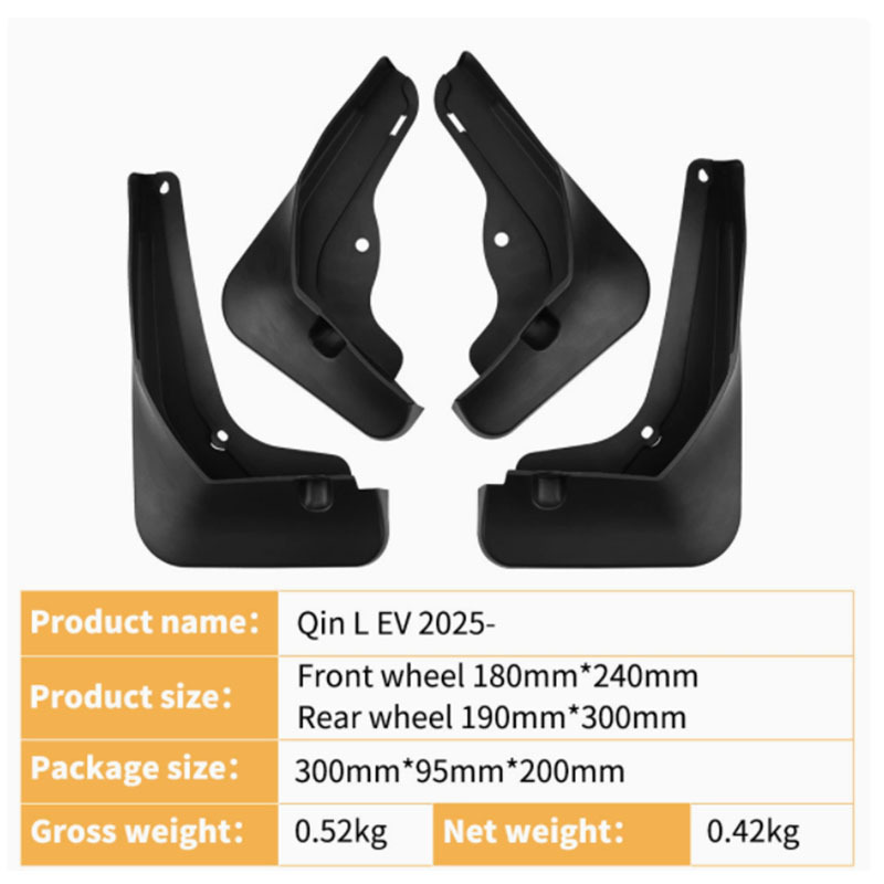 Suitable for Byd Qin L Ev 2025 - Car Mudguards, Foreign Trade, Cross-Border