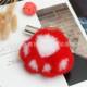 2025 Imitation Mink Hair Cat Claw Plush Pendant Bag Pendant Cute Paw Car Keychain Accessories Birthday