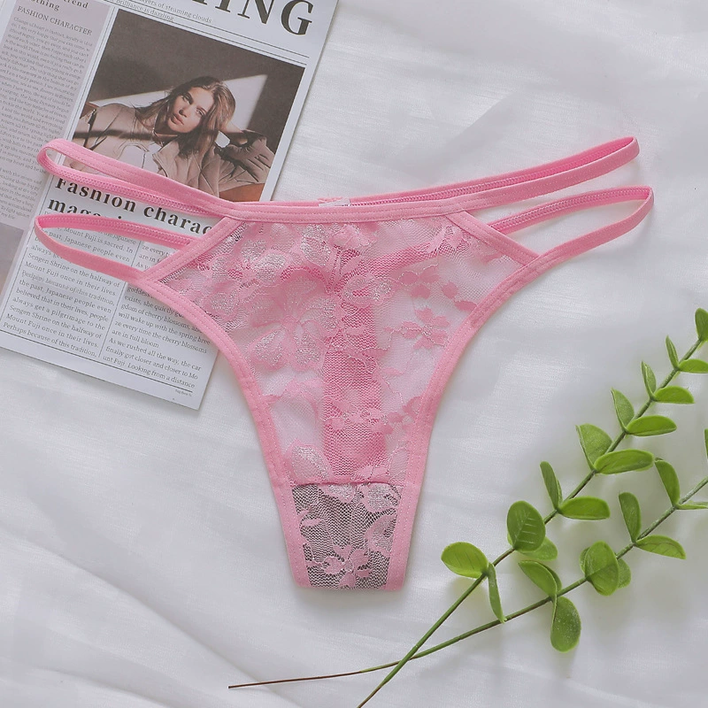 Бесшовные прозрачные дышащие кружевные sexy underwear брюки черный синий вино красный розовый размеры S M L