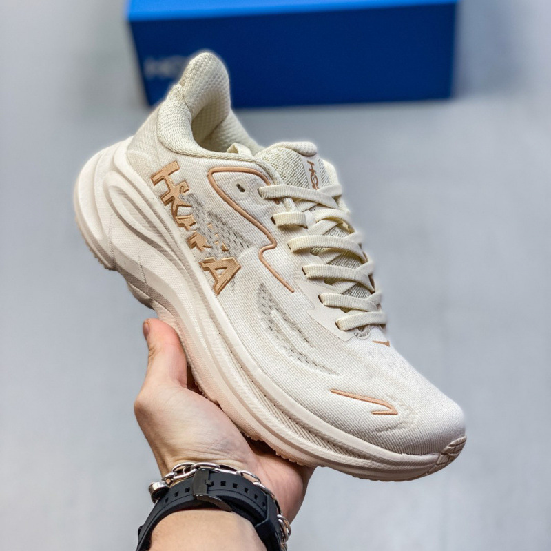 Pure Original High-Quality Hoka Clifton 10 Running Shoes for Men, Thick-Soled Casual Sports Shoes for Women, Height-Increasing Breathable Running Shoes