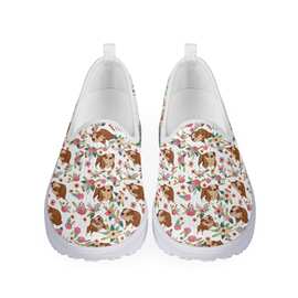 摇摇鞋休闲运动鞋学生休闲运动鞋潮流时尚轻便树懒奶牛图片印花